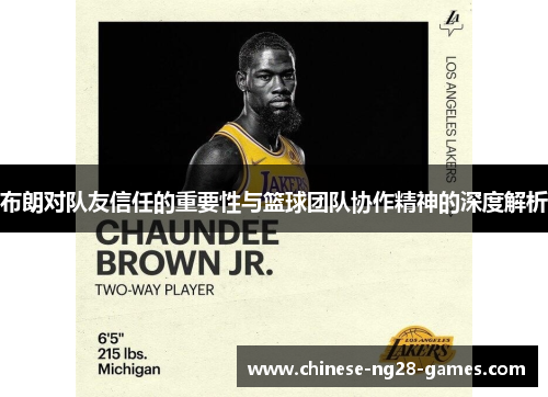 布朗对队友信任的重要性与篮球团队协作精神的深度解析